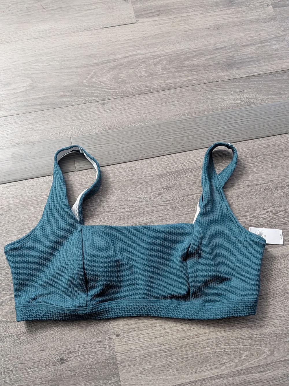 Old Navy Teal Textured Bralette